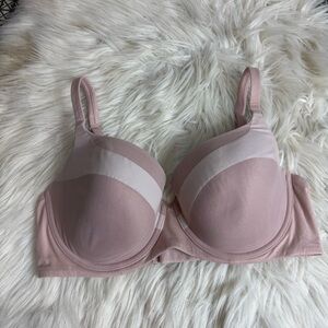 Victoria Secret Lined Demi Tan Bra 36DD